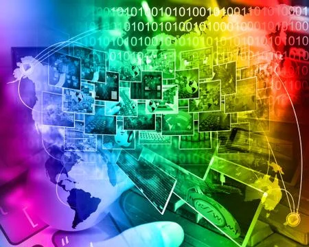 Computer technology イラスト素材