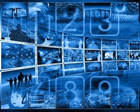 Computer technology 스톡 일러스트