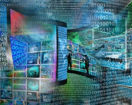 Computer technology Stockillustratie