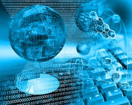 Computer technology Stockillustratie