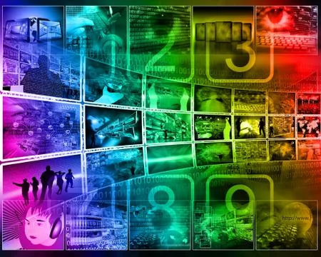 Computer technology Stock Illustration