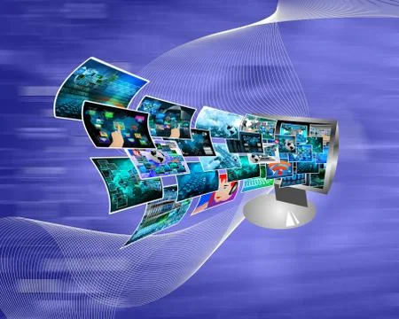 Computer technology Stock Illustration