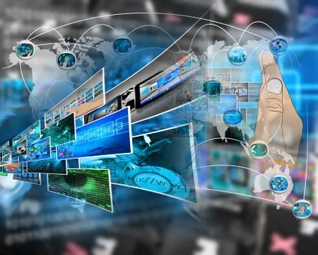 Computer technology Stockillustratie
