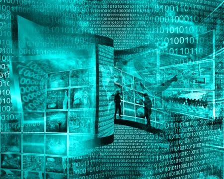 Computer technology イラスト素材
