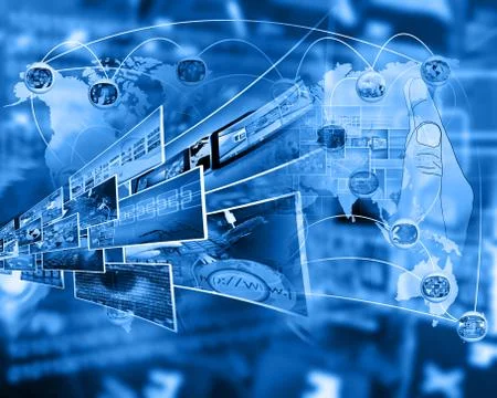 Computer technology Stock Illustration