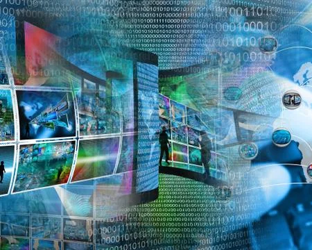 Computer technology Stock Illustration