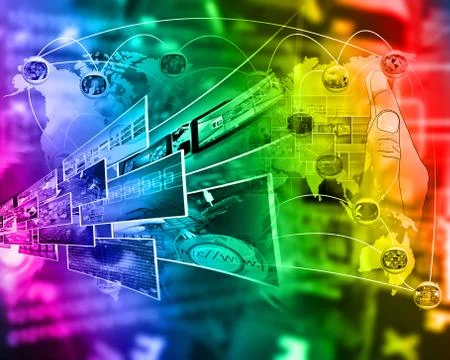 Computer technology イラスト素材