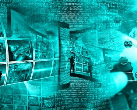 Computer technology Stockillustratie