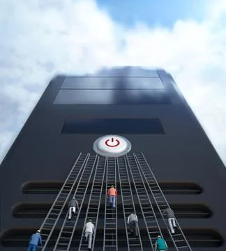 Computer technology Ilustração Stock