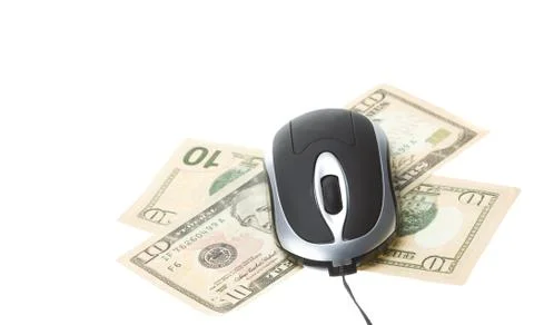 Computer technology mouse Stock Photos