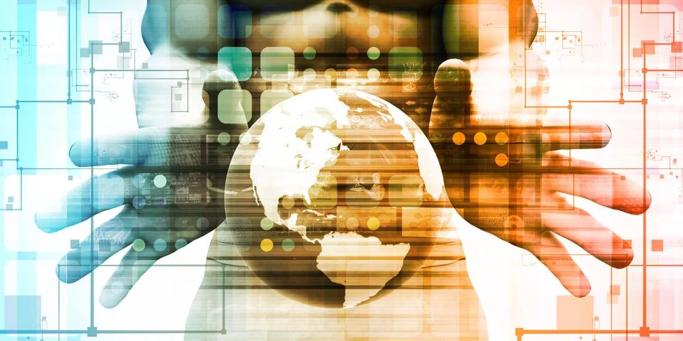 Computer Technology Stockfoto's