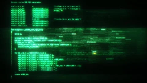 Computer Title on Technologic Earth surrounded by a Network of Graphics Effe Video stock 343574039