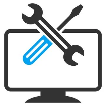 Computer Tools Icon 스톡 일러스트