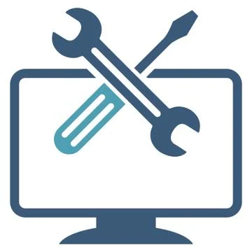 Computer Tools Icon イラスト素材