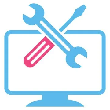 Computer Tools Icon Stock Illustration