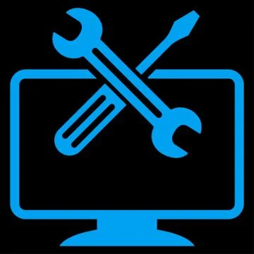 Computer Tools Icon 스톡 일러스트
