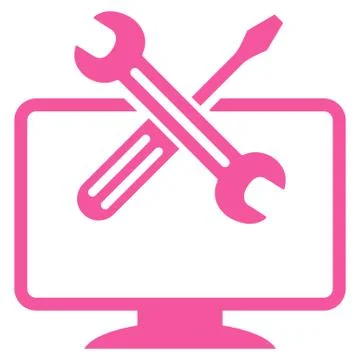 Computer Tools Icon 스톡 일러스트