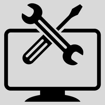 Computer Tools Icon イラスト素材