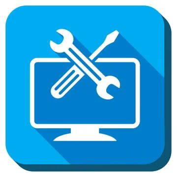 Computer Tools Icon Stock Illustration