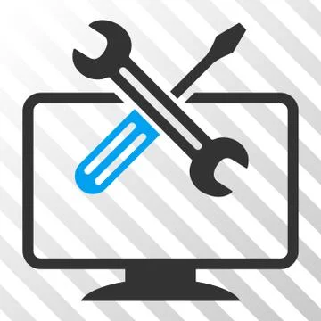 Computer Tools Vector Icon Stock Illustration