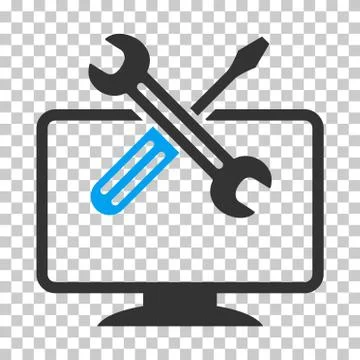 Computer Tools Vector Icon Stock Illustration