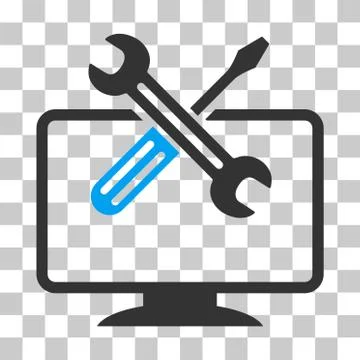 Computer Tools Vector Icon Stock Illustration