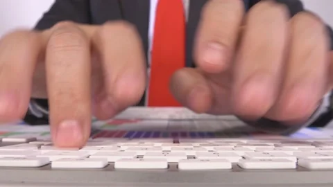 Computer Typing  Stock-Footage 200743774