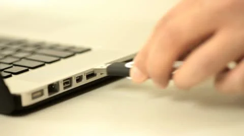 Computer USB Video stock 10897892