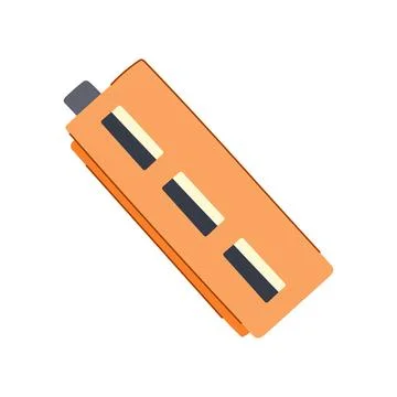 Computer usb hub cartoon vector illustration 스톡 일러스트