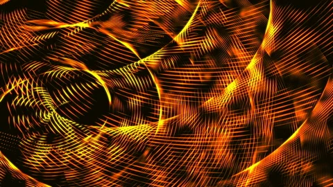 Computer video animation with moving particles and patterns Vidéo 93962099