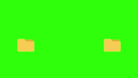 Computer virus animated bug infected files transferring to folder with warn.. Stock Footage 346960316