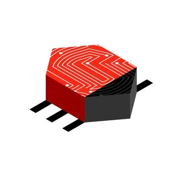 Computer virus bug isolated. Spyware for your pc 스톡 일러스트