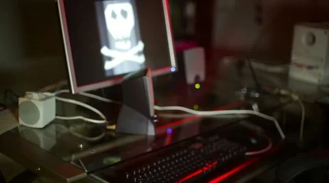 Computer virus concept Stock Footage 11339808