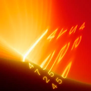 Computer virus, conceptual artwork Stock Illustration