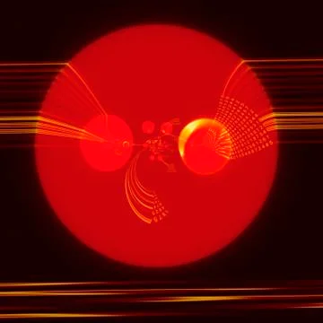 Computer virus, conceptual artwork Stock-Illustration