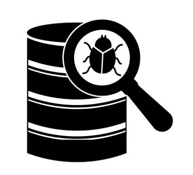 Computer virus design, vector illustration eps10 graphic Stock Illustration