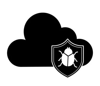 Computer virus design, vector illustration eps10 graphic 스톡 일러스트