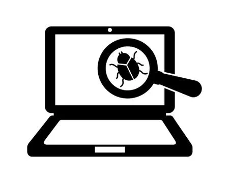 Computer virus design, vector illustration eps10 graphic 스톡 일러스트