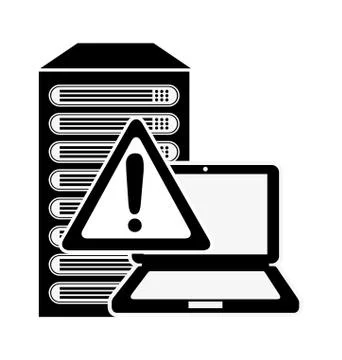 Computer virus design, vector illustration eps10 graphic Stock Illustration