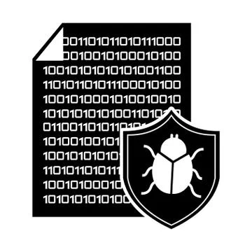 Computer virus design, vector illustration eps10 graphic 스톡 일러스트