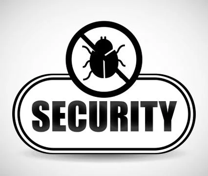 Computer virus design, vector illustration eps10 graphic Stock Illustration