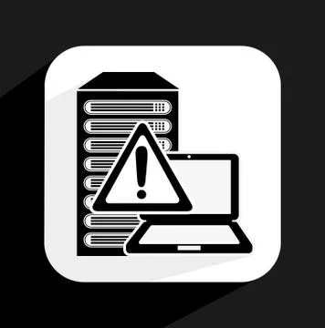 Computer virus design, vector illustration eps10 graphic Stock Illustration