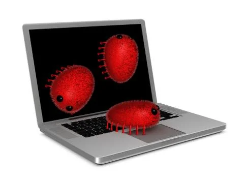 Computer virus Stock Illustration