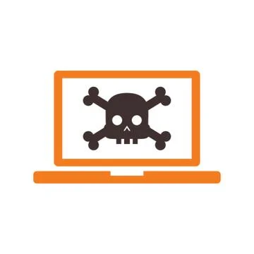 Computer virus Stock Illustration