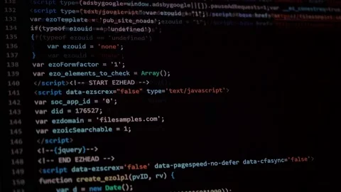 Computer virus by pc hacker causing a bug and bypassing encryption Stock Footage 168275057