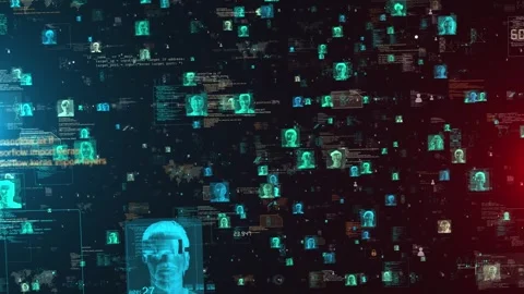 Computer Vision and Facial Recognition: Advancements in Video Surveillance Stock Footage 271010944