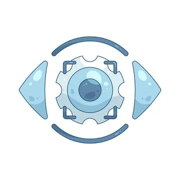 Computer vision Иллюстрация