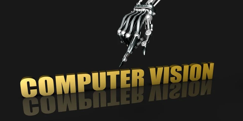 Computer vision Industry Stock Illustration