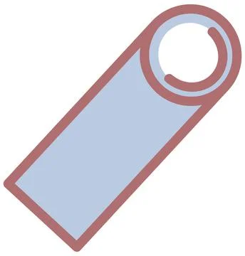 Computer web camera, video technology . Gadget designed to streaming video image Stock Illustration