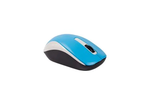 Computer wireless mouse isolated on a white background Stock Photos